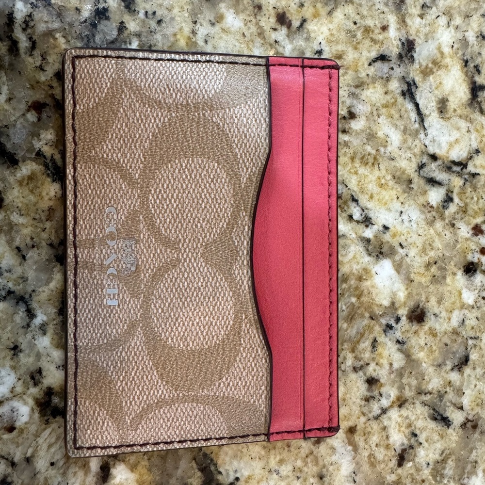 Coach Card Holder